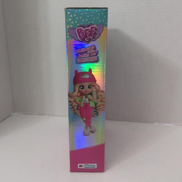 2023 Kitoons Hannah Cry Babies Series 2 BFF 8" Fashion Doll & Accessories New - Picture 4 of 8